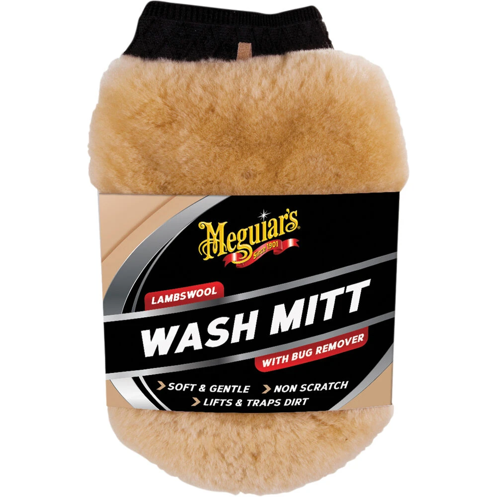 Meguiar's Lambswool Wash Mitt 3 Meguiar's Lambswool Wash Mitt