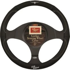 R. M. Williams R.M.Williams Steering Wheel Cover Leather Black 380mm