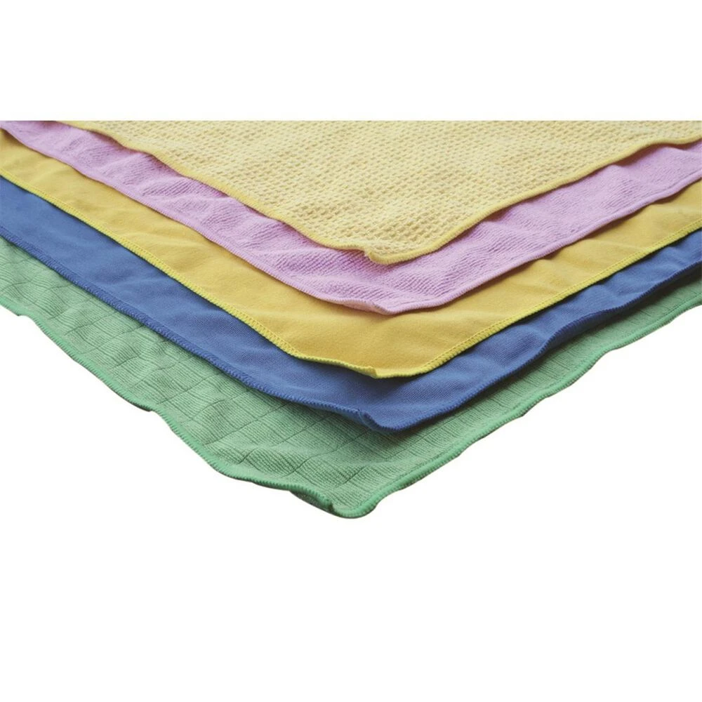 SCA Microfibre Cloths Assorted 10 Pack 4 SCA Microfibre Cloths Assorted 10 Pack - Image 2