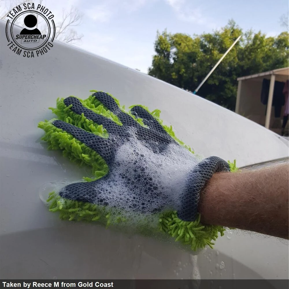 Turtle Wax Microfibre Dual Action Gorilla Glove 5 Turtle Wax Microfibre Dual Action Gorilla Glove - Image 3