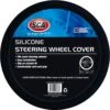 SCA Steering Wheel Cover - Silicone, Black, 380mm Diameter