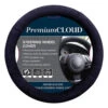 Premium Cloud Suede Steering Wheel Cover -Black 380mm Diameter -Auto Parts Store SCA 552404 hi res