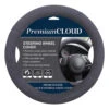 Premium Cloud Suede Steering Wheel Cover - Charcoal 380mm Diameter 1 Premium Cloud Suede Steering Wheel Cover - Charcoal 380mm Diameter -Auto Parts Store SCA 552405 hi res