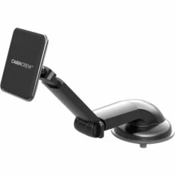 Cabin Crew Phone Holder - Suction Mount Magnetic Black