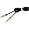 SCA Auxiliary Cable Braided - Black, 3.5mm To 3.5mm 1 SCA Auxiliary Cable Braided - Black, 3.5mm To 3.5mm -Auto Parts Store SCA 568752 hi res