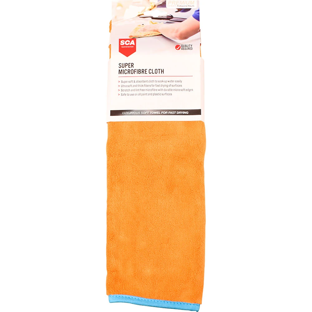 SCA Premium Super Microfibre Cloth 400 X 700mm 3 SCA Premium Super Microfibre Cloth 400 X 700mm