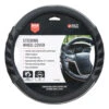 SCA Steering Wheel Cover - Leather Look & Rubber, Black And Grey, 380mm Diameter 1 SCA Steering Wheel Cover - Leather Look & Rubber, Black And Grey, 380mm Diameter -Auto Parts Store SCA 578479 hi res