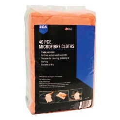 SCA Microfibre Cloths Trade Pack 40 Pack