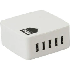 SCA 5 Port USB Charging Station - 240V 10 SCA 5 Port USB Charging Station - 240V -Auto Parts Store SCA 582640 02 hi res