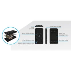 5W QI WIRELESS CHARGER & 5000MAH POWER BANK -Auto Parts Store SCA 594914 01 hi res