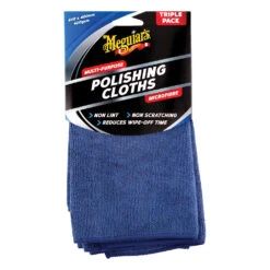 Meguiar's Microfibre Polishing Cloths Triple Pack
