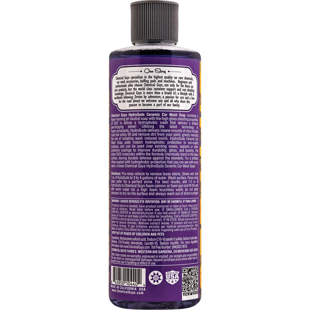 Chemical Guys HydroSuds Wash 473mL 4 Chemical Guys HydroSuds Wash 473mL - Image 2