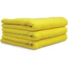 Chemical Guys Workhorse Towel Yellow 3 Pack -Auto Parts Store SCA 623666 hi res