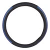 SCA Steering Wheel Cover Opal Leather Look Black/Blue 380mm Diameter 1 SCA Steering Wheel Cover Opal Leather Look Black/Blue 380mm Diameter -Auto Parts Store SCA 626493 hi res