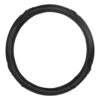 SCA Steering Wheel Cover Leather Look Rubber Grip Black 380mm Diameter -Auto Parts Store SCA 630747 hi res