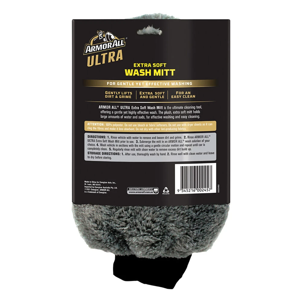 Armor All Ultra Extra Soft Lambswool Wash Mitt 4 Armor All Ultra Extra Soft Lambswool Wash Mitt - Image 2