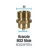 Bowden's Own Snow Cannon Adaptor - Kranzle M22 Male, BOADAPTER4 1 Bowden's Own Snow Cannon Adaptor - Kranzle M22 Male, BOADAPTER4 -Auto Parts Store SCA SPO4115994 hi res