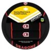 NRL Steering Wheel Cover And Seat Belt Buddies - Dragons, 380mm Diameter 1 NRL Steering Wheel Cover And Seat Belt Buddies - Dragons, 380mm Diameter -Auto Parts Store SCA SPO7635295 hi res