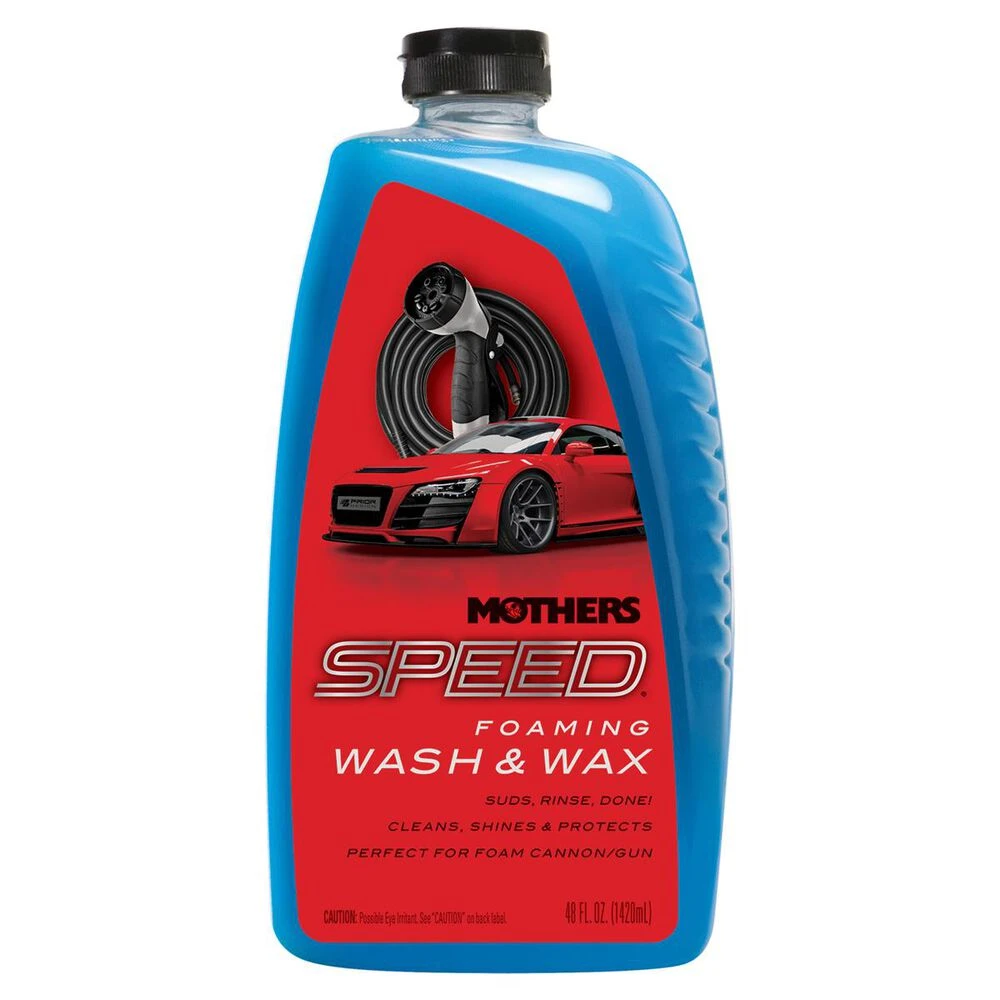 Mothers Speed Foaming Wash & Wax - 1.4L, 6615648 3 Mothers Speed Foaming Wash & Wax - 1.4L, 6615648